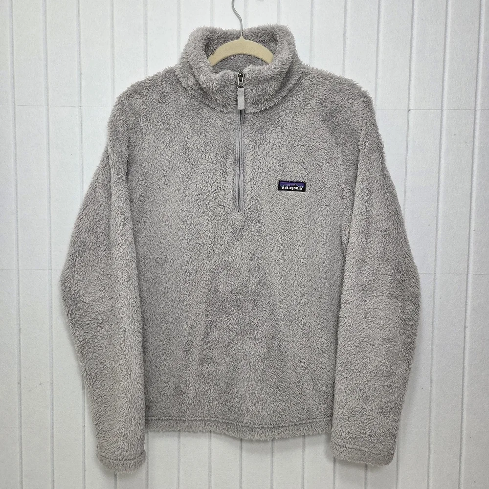 Patagonia Gray Fleece Teddy Pullover Size‎ M